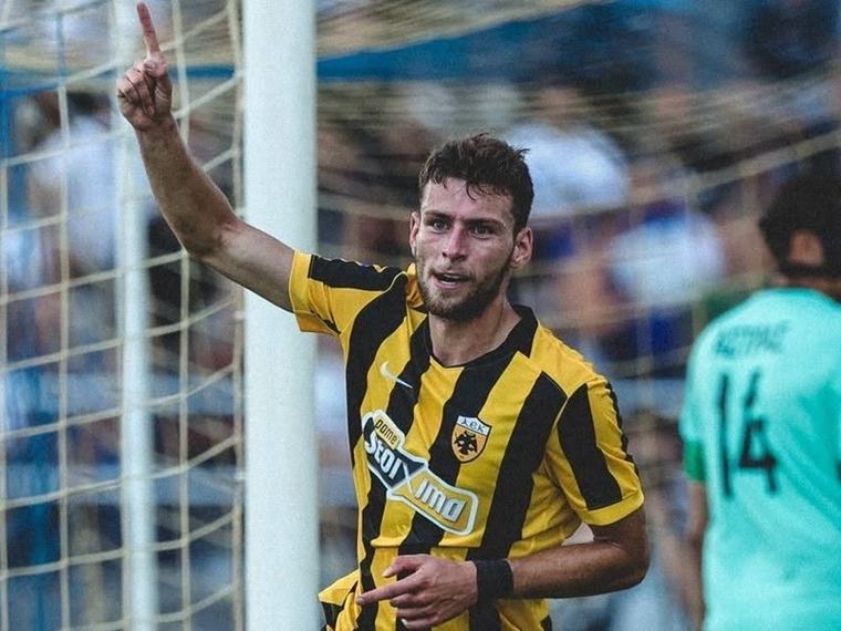 Мартин Георгиев вкара първия си гол за екзекутора на "Левски" при 2:0 за купата на Гърция